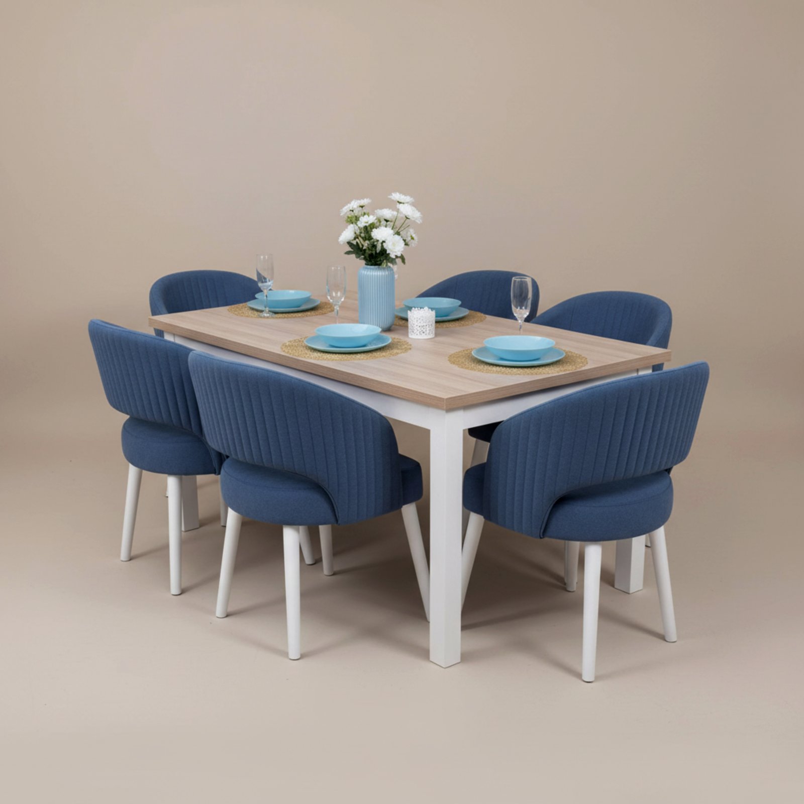 blue dining set dining room, furniture, غرف سفرة, سفرة, اثاث غرف سفرة, ترابيزات, طاولات طعام, كتالوج غرف سفرة, سفرة جديدة, اثاث, اثاث منزلي,اثاث فندقي, ترابيزة سفرة, كراسي سفرة