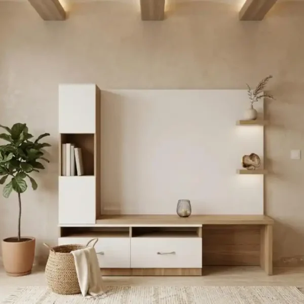 TV acrylic مكتبه تلفزيون