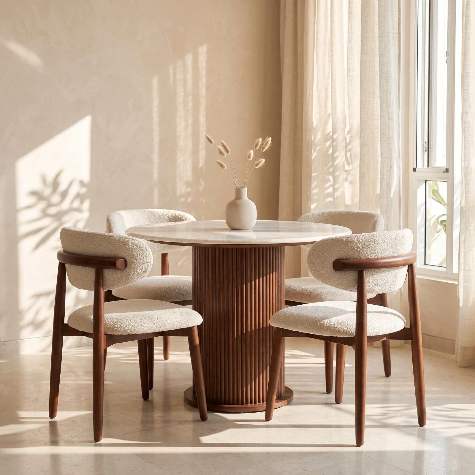 ترابيزة سفرة أمريكان +4كراسي